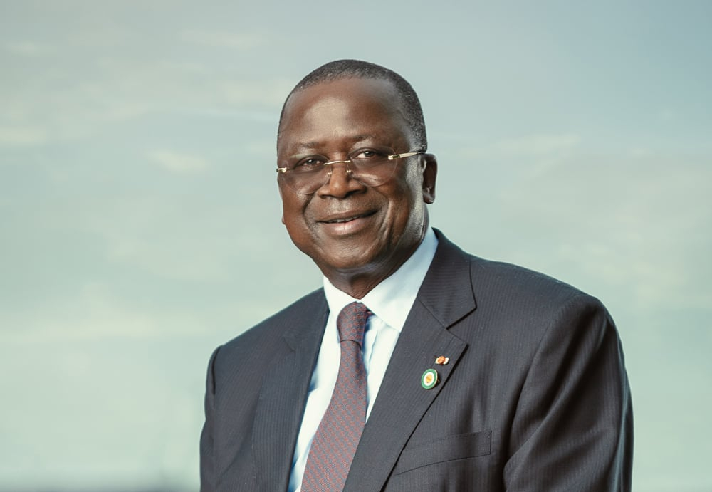 Jeannot Ahoussou Kouadio, président du Sénat ivoirien. © Issam Zejly pour JA
