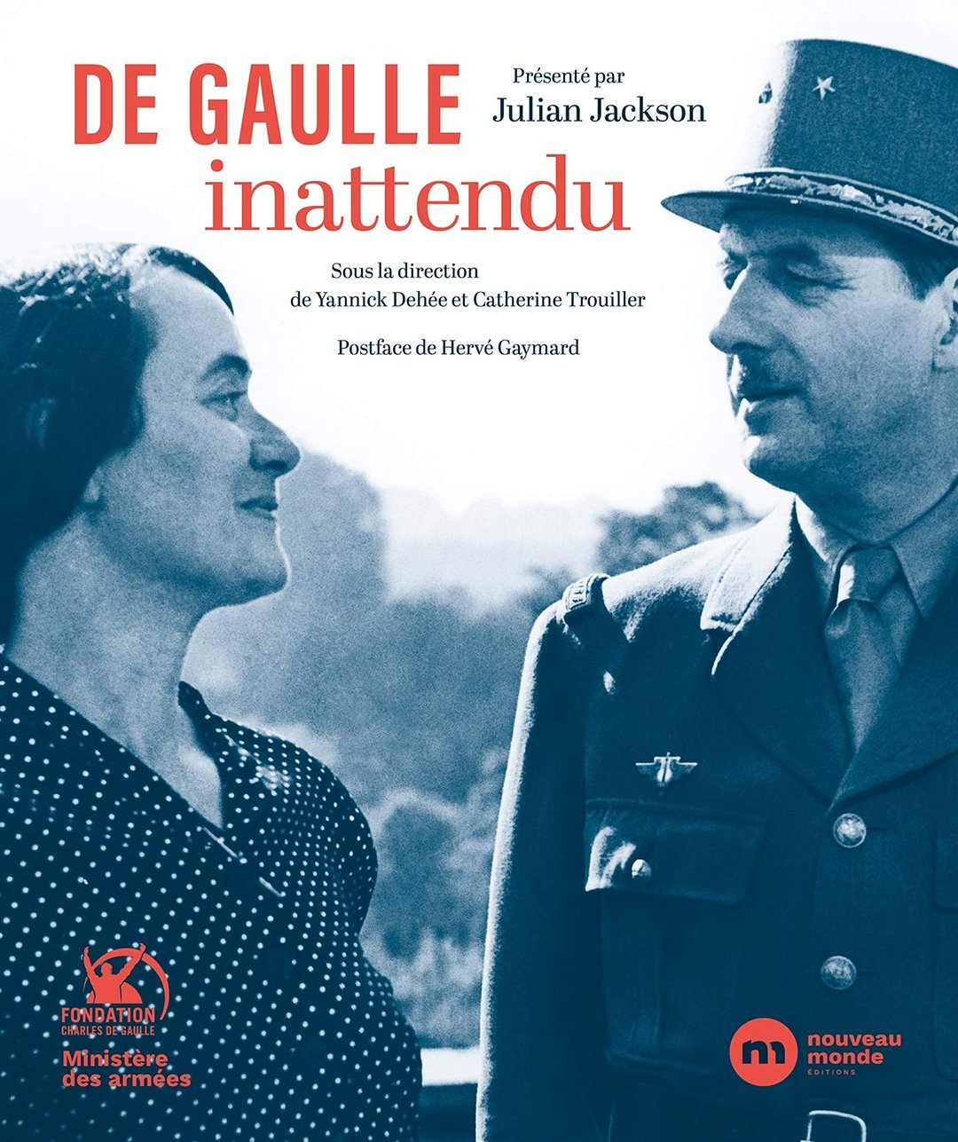 Couverture du livre « De Gaulle inattendu ». © Éditions Nouveau Monde
