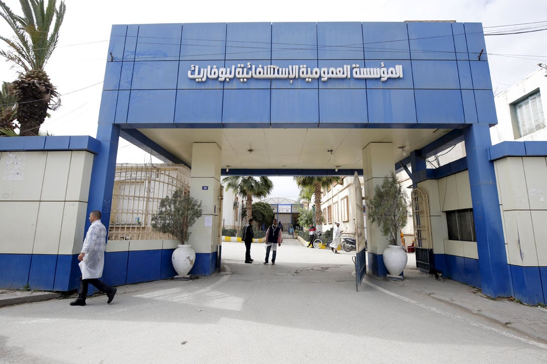 L'hôpital Boufarik dans la province de Blida, en Algérie, le 3 mars 2020. © XINHUA/REA