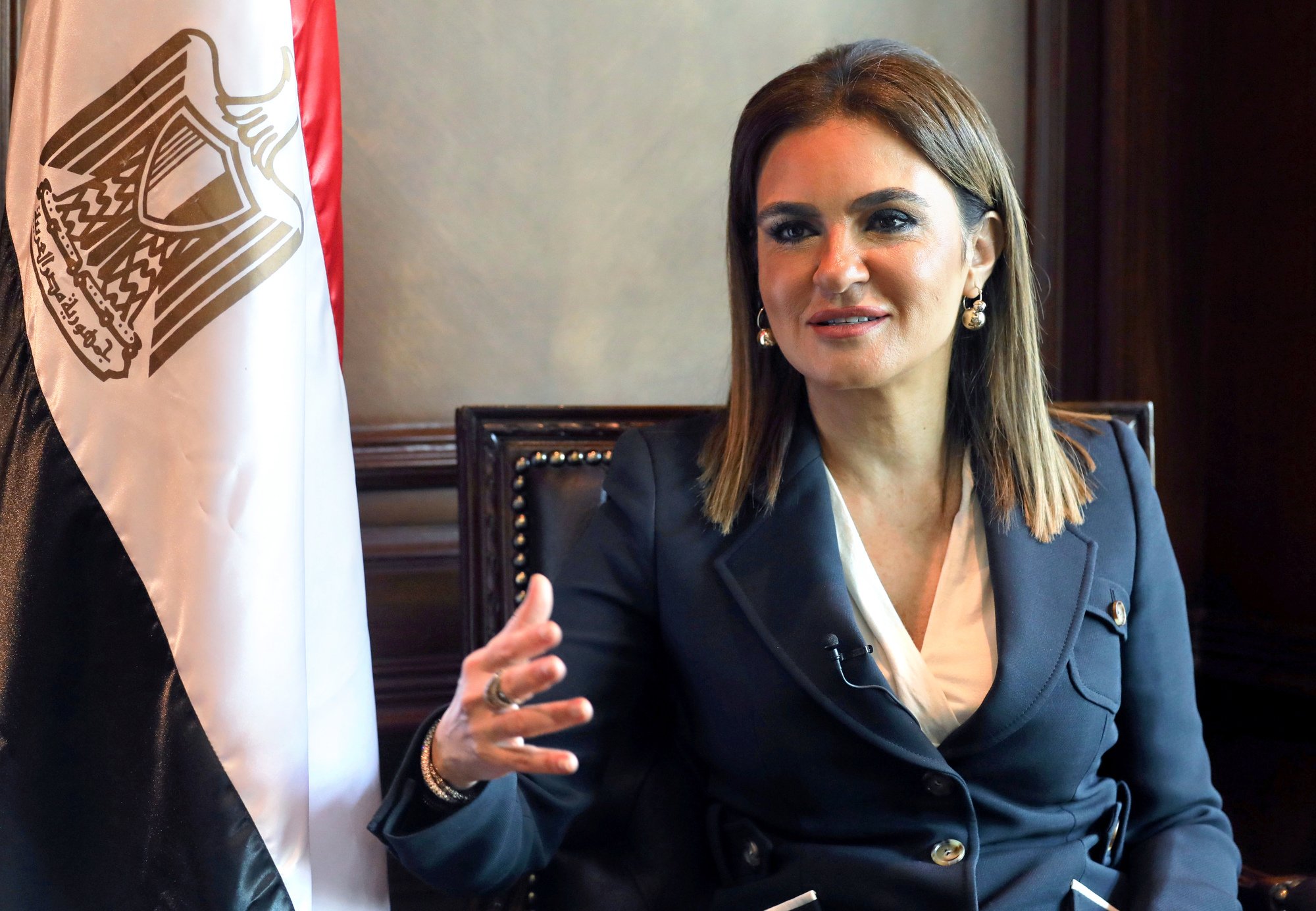 SAHAR NASR - Investment and International Cooperation Minister Sahar Nasr talks during an interview with Reuters in Cairo, Egypt June 21, 2017. REUTERS/Amr Abdallah Dalsh - RC16684D6B10.... © Amr Abdallah Dalsh/REUTERS