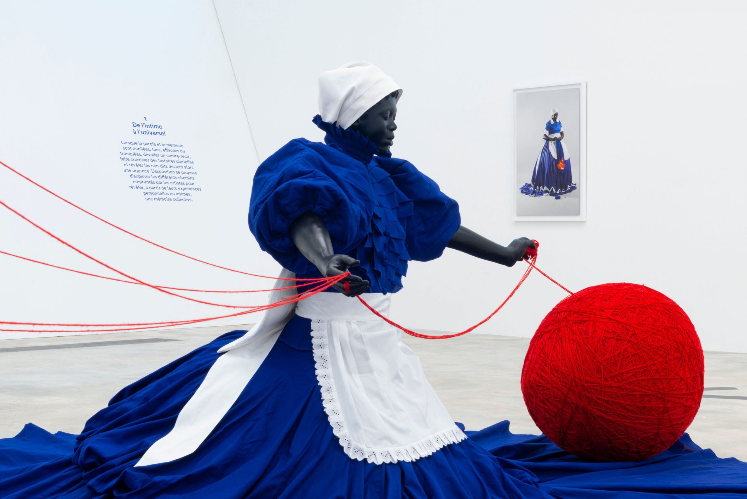 « Wish you were here », de Mary Sibande. © Momo Gallery/FRAC Bordeaux