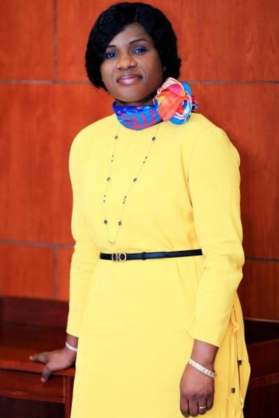 Sandra Ablamba Johnson (Togo), ministre déléguée, coordonnatrice nationale de la cellule climat des affaires au sein du cabinet présidentiel. Lomé, le 31 mai 2019. Copyright Piment pour JA © Piment pour JA