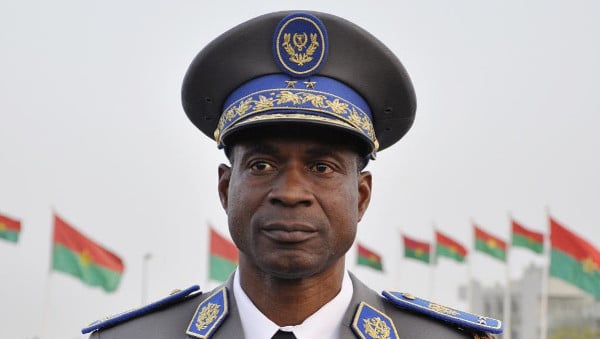 Le général Gilbert Diendéré, chef du RSP, a été inculpé d'« attentat à la sûreté de l'État » et de dix autres chefs d'inculpation. © Ahmed Ouaba/AFP