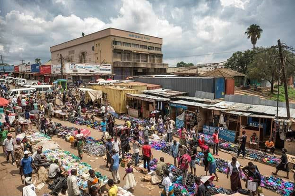 Le marché de Blantyre en décembre 2016. © Sven Torfinn / Panos pour Open Society Foundations