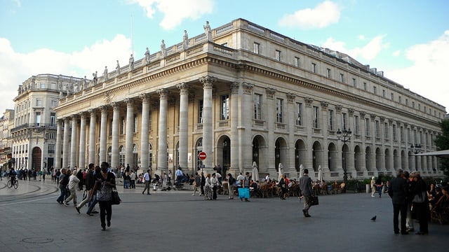 Place de la Comédie, à Bordeaux. © Flickr/CC/Marie Thérèse Hébert & Jean Robert Thibault