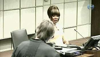 Naomi Campbell a témoigné le 5 août, devant le Tribunal spécial pour la Sierra Leone.