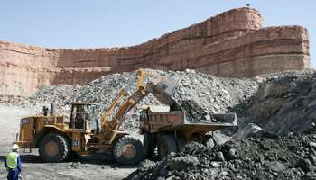 Près d’Arlit, l’un des sites exploités par Areva NC Niger, via La Somaïr.
