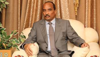 Mohamed Ould Abdelaziz, le 29 novembre 2012 à Nouakchott.