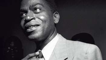Le père de l'Indépendance ivoirienne, en 1945.