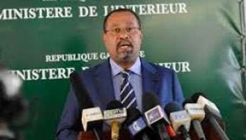 Le ministre gabonais de l’Intérieur, Guy-Bertrand Mapangou.