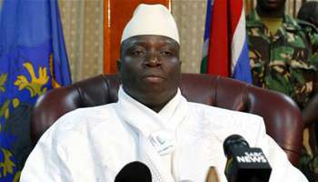 Le président gambien, Yahya Jammeh.