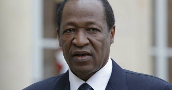 L’ancien président burkinabè, Blaise Compaoré.