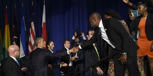 rencontre obama jeunes africains