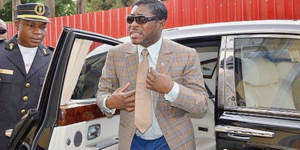 Teodoro Nguema Obiang Mangue, 2e vice-président de Guinée Équatoriale.