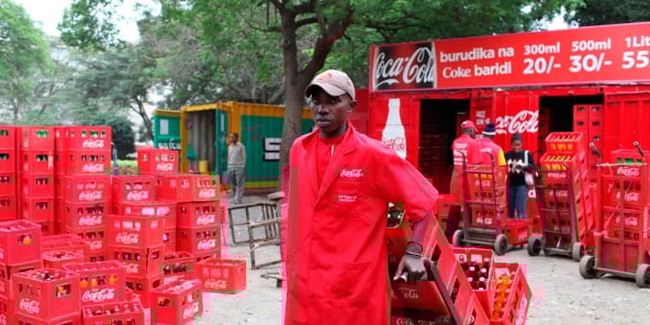 Au Kenya, la part de marché de la multinationale atteint 45 %.