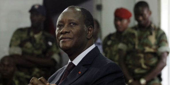 Le président ivoirien Alassane Ouattara.