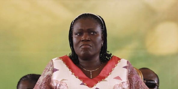Simone Gbagbo, le 15 janvier 2011.