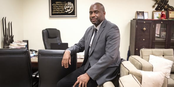 À Bamako, le 7 juin. « L’entourage
du président m’a savonné la planche », affirme-t-il.