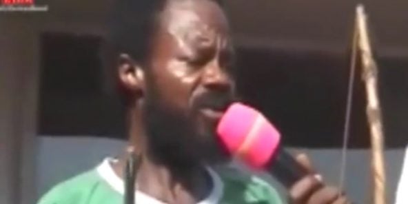 Le milicien congolais « Gédéon », qui sévit dans le Haut-Katanga (archive).