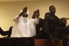 Hissène Habré lors de son procès à Dakar, le 30 mai 2016.