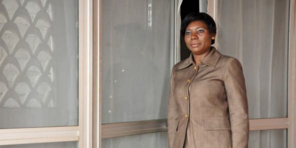 Antoinette Nzongo-Nyambone, Préfet du département du Koung-Kih à Bandjoun, Yaoundé, le 11 janvier 2013.