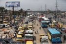Un embouteillage sur un grand axe de Lagos, au Nigeria. (Photo d'illustration)