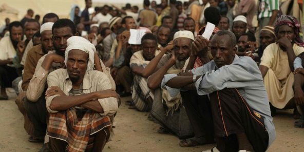 Malgré la guerre, de nombreux réfugiés de la Corne de l'Afrique continuent d'arriver au Yémen.