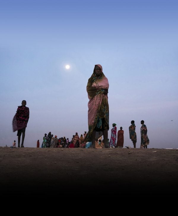 Dans un camp de réfugiés à Bentiu, au Soudan du Sud, le 10 février 2017. © TYLER HICKS/NYT-REDUX-REA
