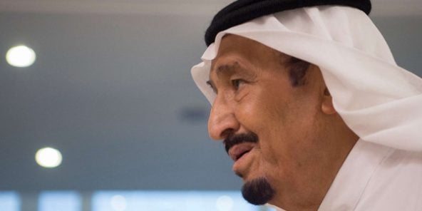 Le roi d'Arabie saoudite Salmane Ben Abdel Aziz, le 6 juin 2017.