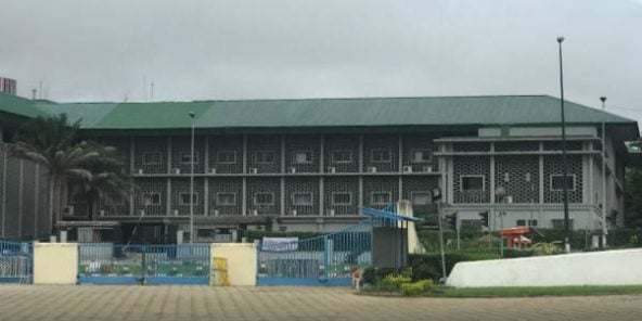 Le palais de justice d'Abidjan.