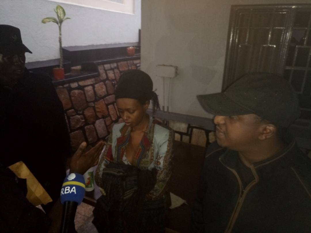 Une photo de Diane Rwigara, à son domicile de Kigali le 4 septembre 2017.