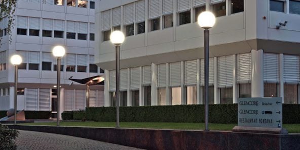 Siège de Glencore à Baar, en Suisse.