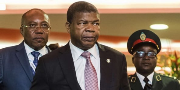 Le président angolais João Lourenço à Abidjan pour le sommet Union européenne – Afrique, le 29 novembre 2017.
