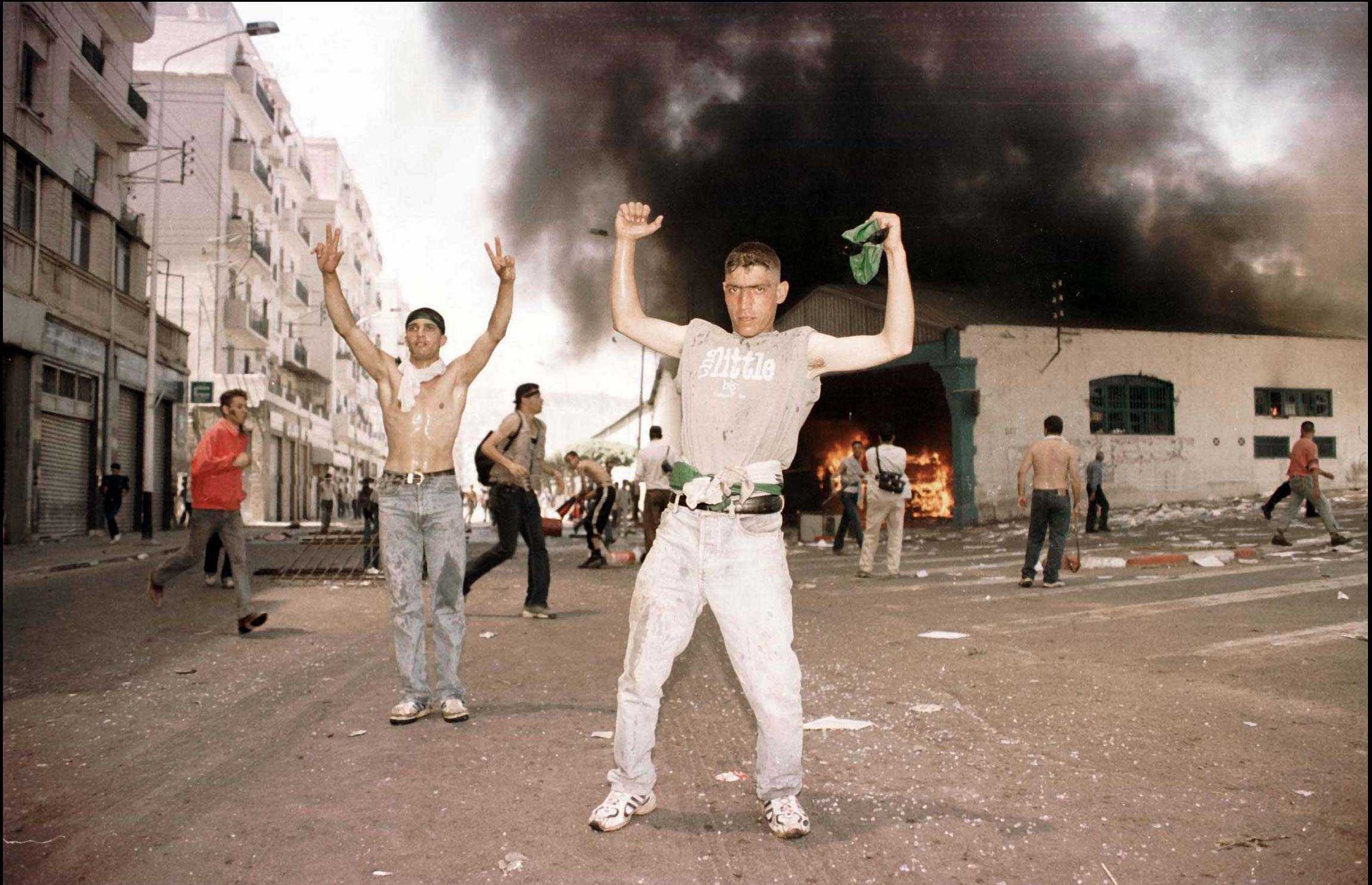 Les émeutes de 2001 en Kabylie.