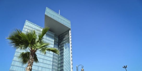 Le siège de Maroc Telecom à Rabat en mars 2017.