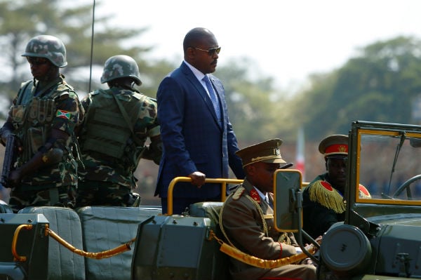 Pierre Nkurunziza, lors des festivités de l’Indépendance du Burundi, le 1er juillet 2017. © REUTERS/Evrard Ngendakumana