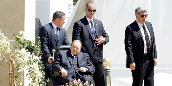 Abdelaziz Bouteflika, le 9 avril 2018 à Alger.