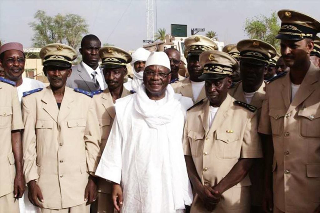 Ibrahim Boubacar Keïta à Kidal, en juillet 2013. © DR