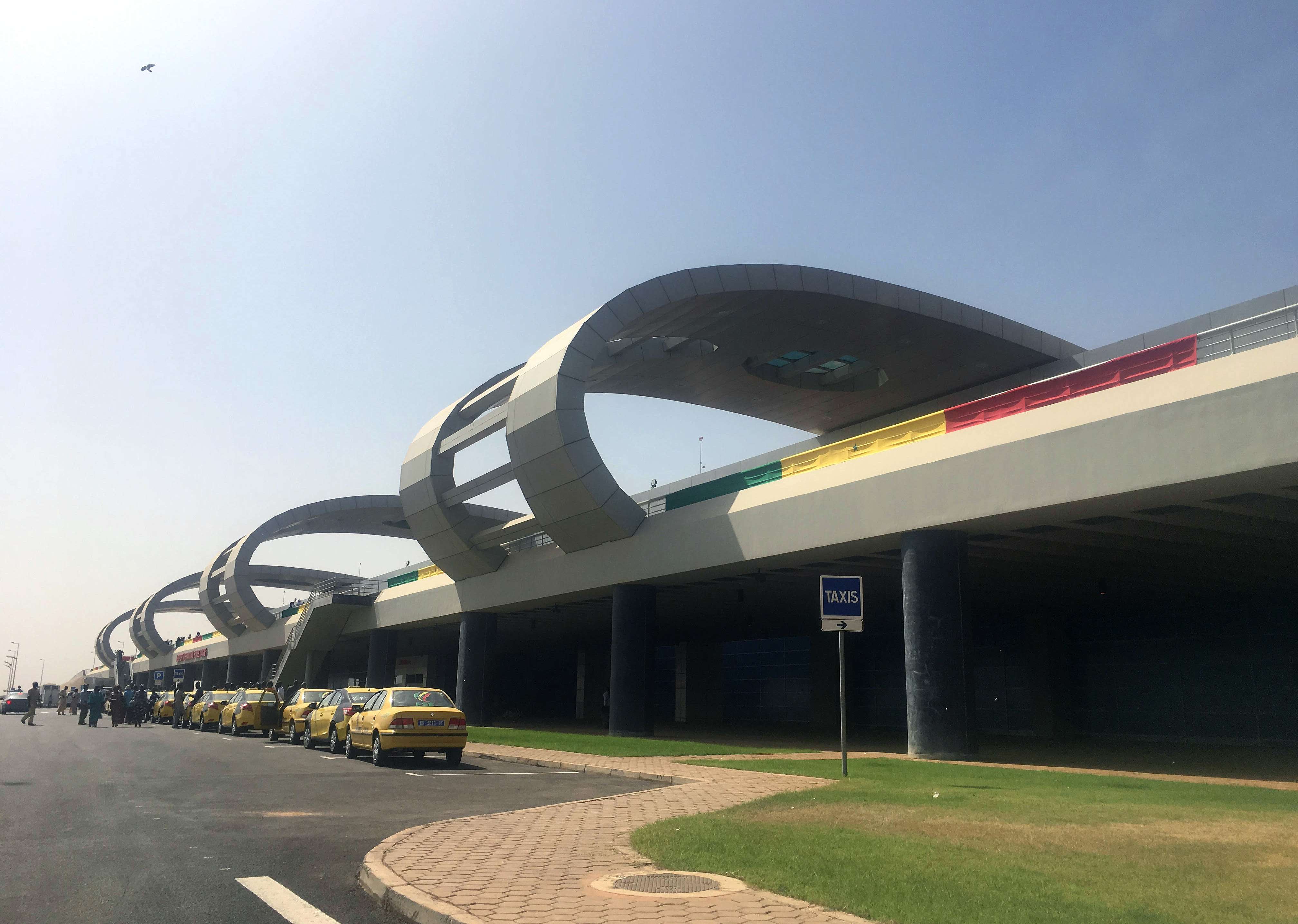 L'aéroport Blaise Diagne au Sénégal. © Carley Petesch/AP/SIPA