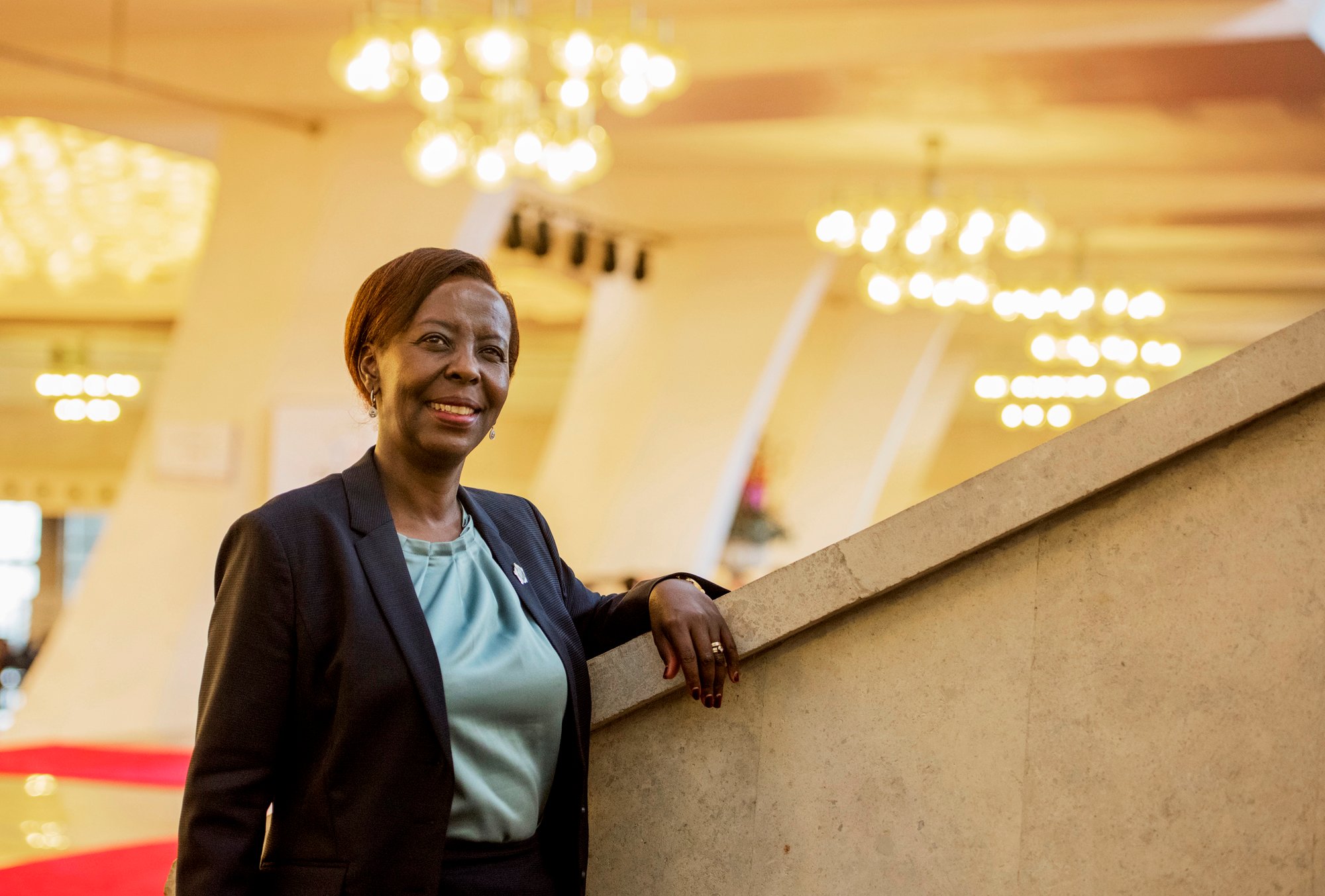 Louise Mushikiwabo, la secrétaire générale de l’Organisation internationale de la francophonie (OIF).
