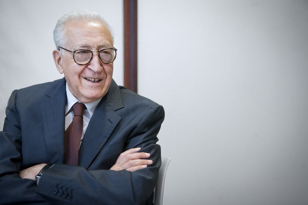 Lakhdar Brahimi. © Vincent Fournier/JA