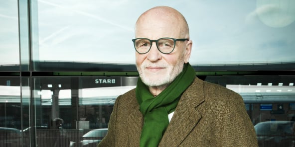 François Burgat (France), islamologue et politologue, directeur de recherche au CNRS (2016) et a l’Institut de recherches et d’études sur le monde arabe et musulman (IREMAM). À Roissy, le 16.01.2019. Photo Vincent Fournier/JA
