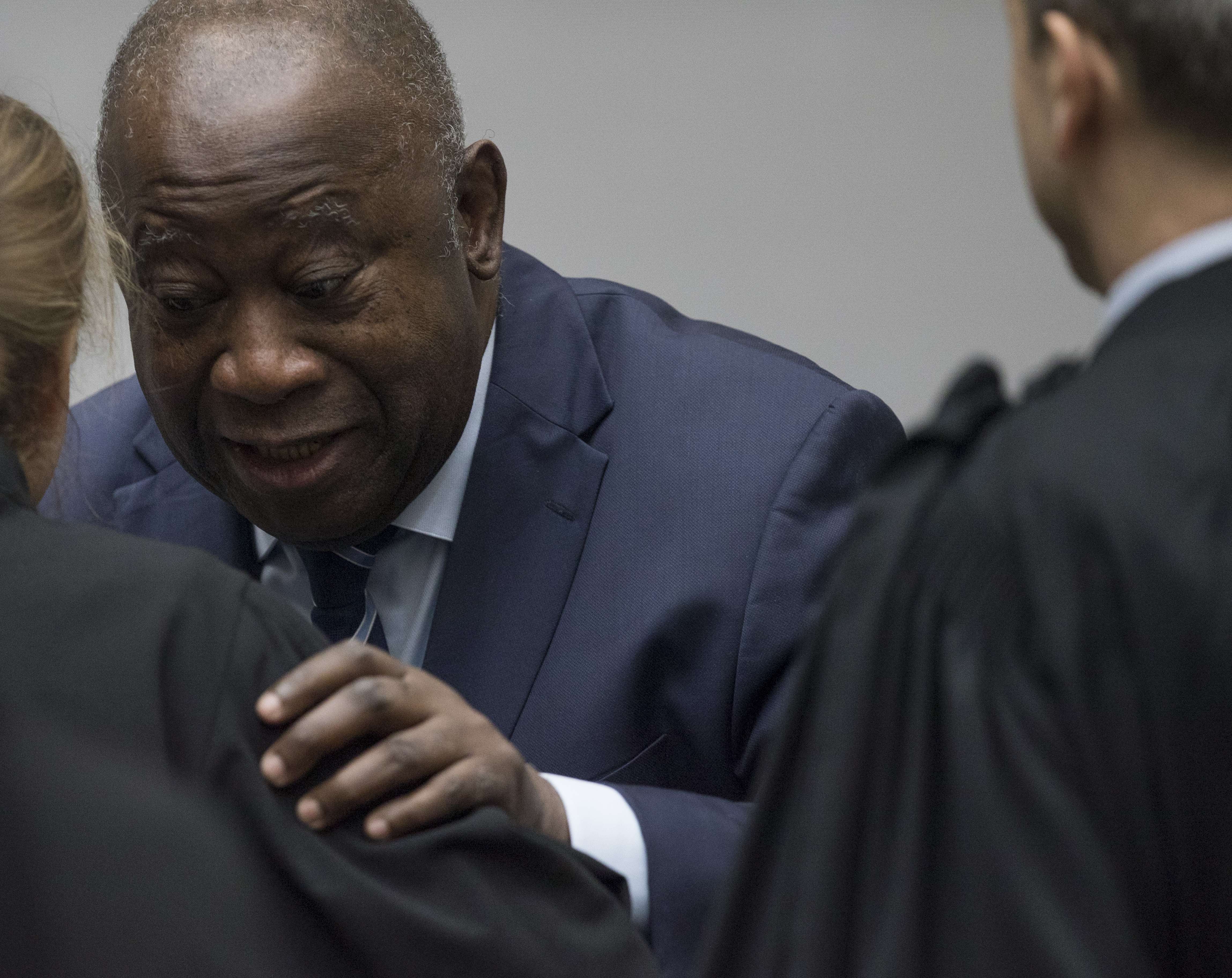 Laurent Gbagbo, à la CPI le 15 janvier 2019.