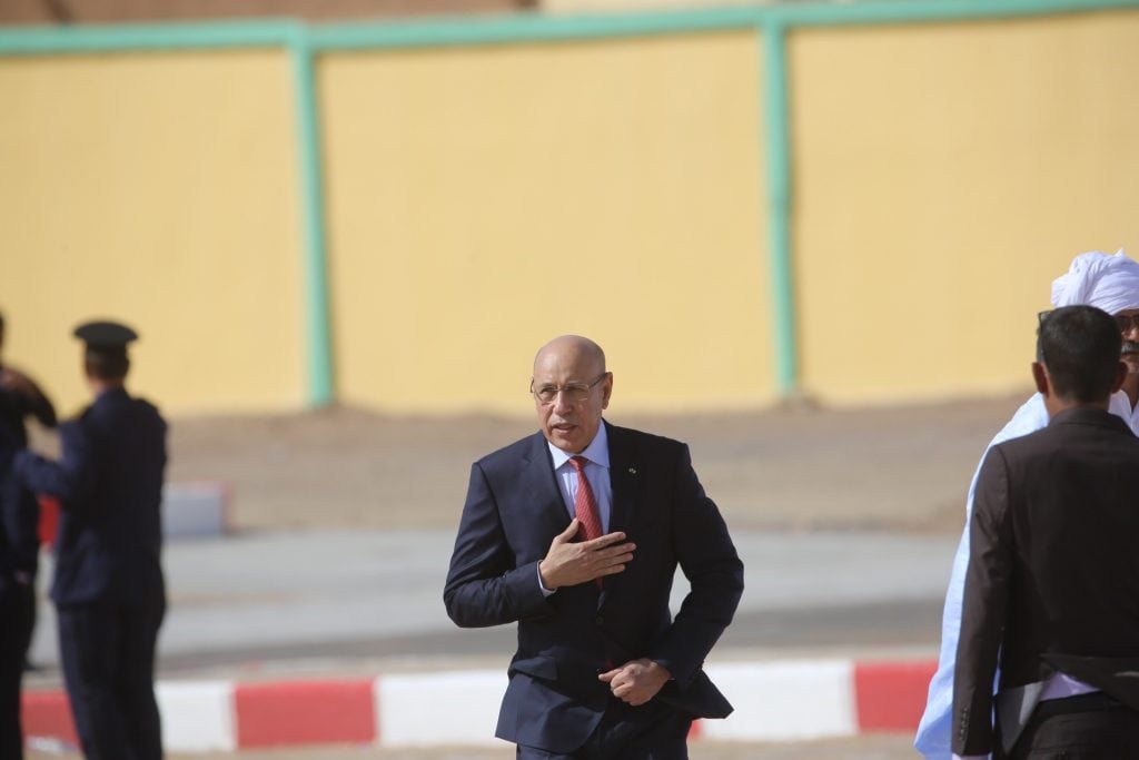 Le président mauritanien Mohamed Ould Ghazouani.