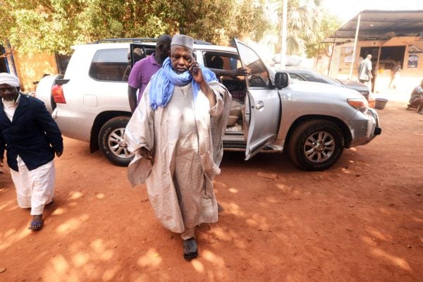 L'imam Mahmoud Dicko à Bamako, le 9 février 2019.