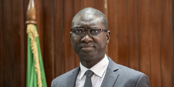 Ismaïla Madior Fall, ministre sénégalais de la Justice depuis septembre 2017.