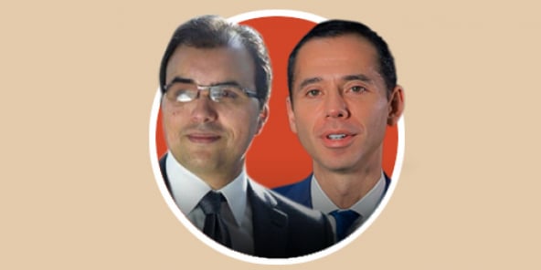 Omar Belmamoun et Michael Toporek (à d.)