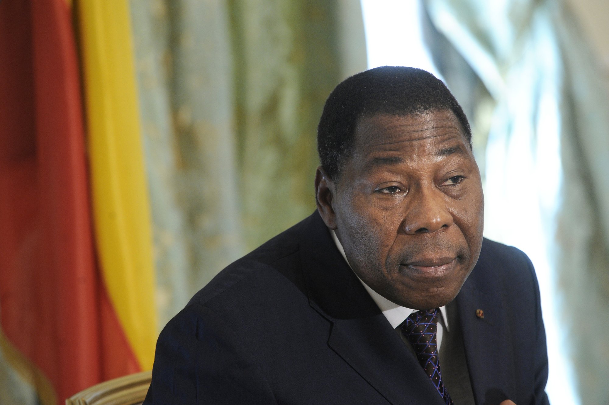 L’ancien président du Bénin Thomas Boni Yayi, en 2012.