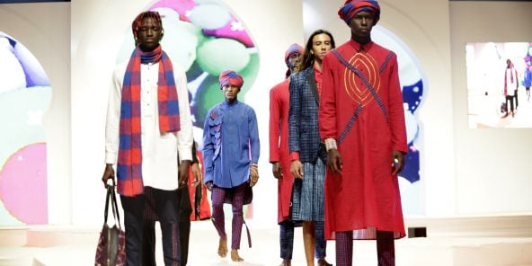 Défilé à Dakhla, au Maroc, lors du Fima 2018.