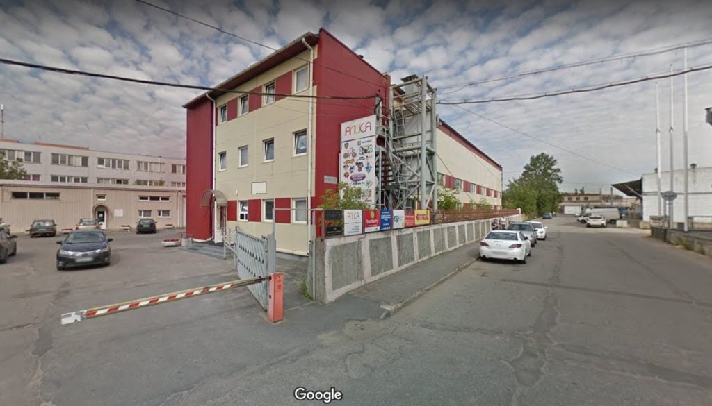 L’ancien siège de Ferrum Mining à Saint-Saint-Pétersbourg. © Google 2019